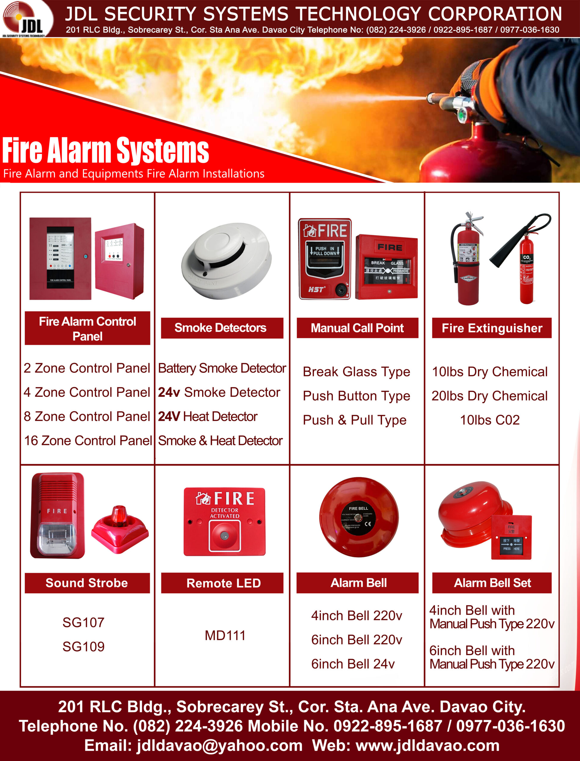 Conventional Fire Alarms - JDL Security Systems Technology Davao.